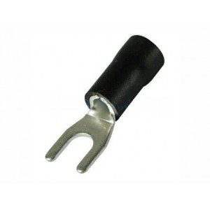 Terminal Pre-Insulated Fork Black 4.3mm SV 3.5-4