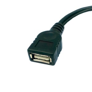 Micro USB Host OTG Cable with Micro USB Power (20cm)