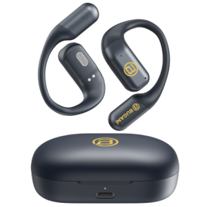 Bugani Free B10 Open-Ear Earbuds with AI Language Translation - Black