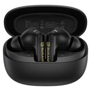 Bugani FreeBuds B20 Wireless Earbuds with Advanced ANC - Black