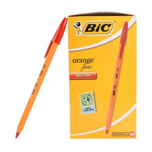 Bic Orange Fine Point Ballpoint Pen - Red