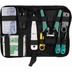 Netix 10 Piece Network Tool Kit With RJ45 Crimping Pliers