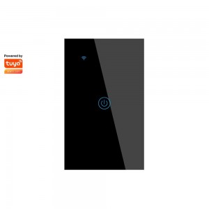 GeeWiz Wifi Smart Light Switch (NO NEUTRAL REQUIRED) - Black - TUYA + Capacitor