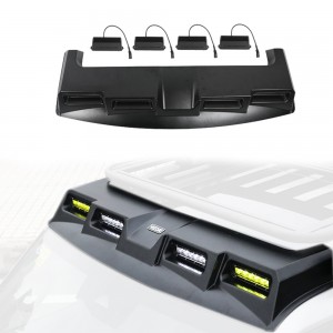 Jetour T2 Four Eye Spoiler LED Roof Lights