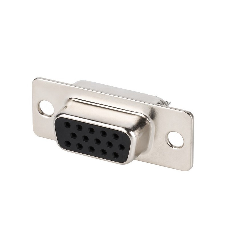 Socket D-SUB 15W Vga Pcb Solder Terminals 15FDSOL - GeeWiz