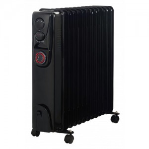 13 Fin 2500W Oil Heater-with timer
