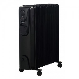 11 Fin 2500W Oil Heater-no timer