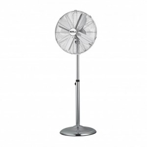 ALVA AIR – 40cm Chrome Pedestal Stand Fan (Silver)
