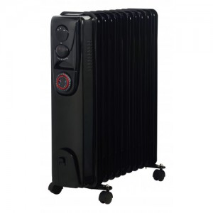 11 Fin 2500W Oil Heater-with timer
