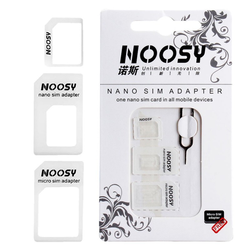 Noosy Kit adaptateur carte SIM 3 en 1 au meilleur prix sur