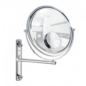 COSMETIC WALL MIRROR WITH SWIVELLING ARM - BIVONA MODEL