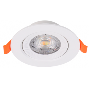 230VAC 5W CCT Adjustable LED Downlight 90mm - 3 Pack