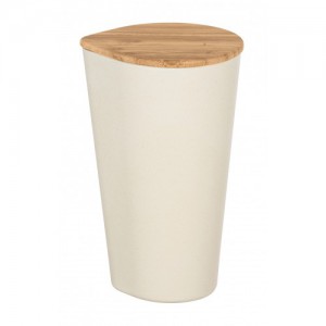 Wenko DERRY AIRTIGHT STORAGE CONTAINER - BAMBOO LID - 1 LTR
