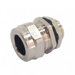 Brass Plated Metal Compression Gland PH 25mm CAB 13-18mm XW-DJFS-MG25x1.5-18