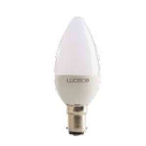 Luceco B35 CANDLE- 2PK BLISTER- B22- 3W- 250LM- WARM WHITE- 2700K- NON-DIM- LED LAMP