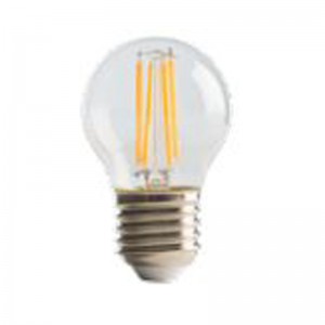 Luceco Filament Mini Globe- B22- 4W- 470LM- Warm White- 2700k- Non-Dimmable Lamp