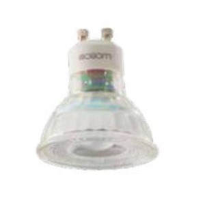 Luceco GU10 GLASS- 3PK BLISTER- 5W- 370LM- WARM WHITE- 2700K- NON-DIM- LED LAMP