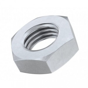 M4 Nickel Plated Metal Hex Nut AF=6.85mm