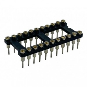 IC Socket DIL 0.4 Tulip Round 22W ICT-224-S-TT