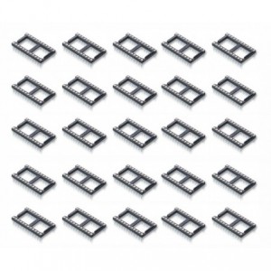 IC Socket 24-Pin 0.6 Inch Wide Tulip Round ISM24T1-06 (20-Piece Tube)