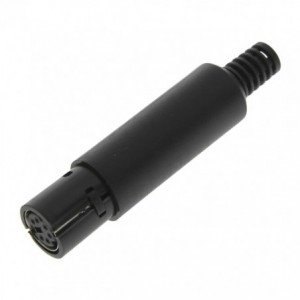 6P Mini-DIN Socket Connector 06FSOLM1