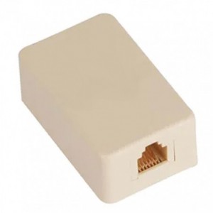 RJ12 Surface Box Mini Socket SA8P6CM