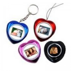 Esquire DPF202-R Heart Necklace Photo Frame Colour-Red