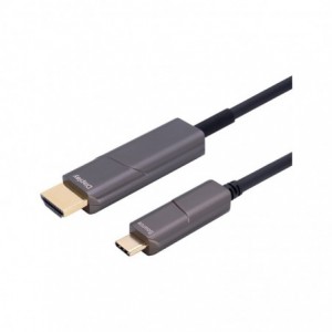 Linkqnet SCTH-1200 10M USB Type-C to HDMI 2.0 4K Active Optical Cable