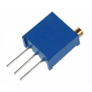 Trimmer Potentiometer 10K Ohm 25-Turn Vertical Top Adjust