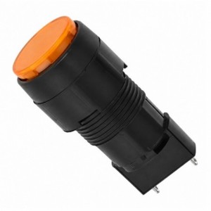 Indicator Lamp Orange Round 230V D16 B1858B-OR