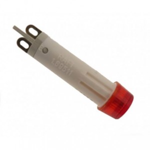 Red Round 30mm 12V 50mA Indicator Lamp