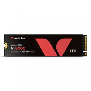Verbatim Vi5000 Internal PCIe NVMe M.2 SSD 1TB - Black