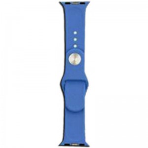 Apple Silicone Watch Strap 42mm-Blue