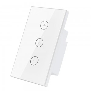 Tuya Smart Dimmer Wall Switch - 1 Channel- White