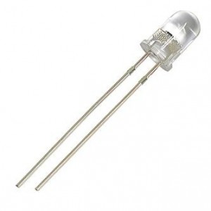 LED 5mm Clear White Round 13Kmcd 15D CZ502WWC