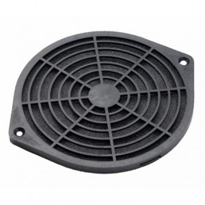Black Plastic Filter Finger and Fan Guard 172mm 3-Piece 170356