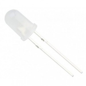 LED 5mm Frosted Red Yellow Round 2P 30mcd 50D BL-BHG274