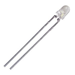 LED 3mm Round Clear Yellow 585nm 65mcd 30 Degree BL-B3341