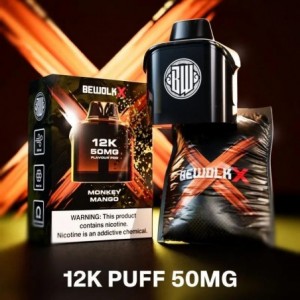 Bewolk X 12K POD - Monkey Mango 50mg