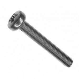 M3x12 Metal Plated Machine Screw with Cheese Head and Philips Star Slot