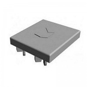 VarioSole End Cap - For 41x35mm Rail / Single (Grey)
