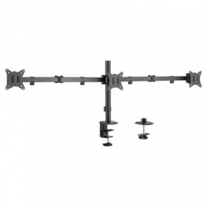 LinkQnet LDT66-C034 Triple Monitor Steel Articulating Desktop Bracket