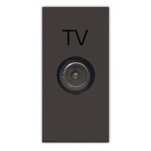 TV Coaxial Outlet Slate 1M