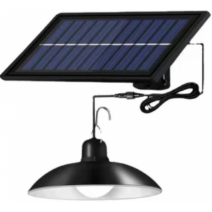 Solarix LED Hanging Flood Light With Solar Panel