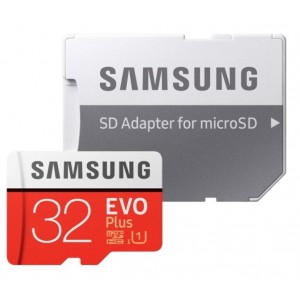 Samsung EVO+ 32GB MicroSDHC Memory Card Class-10