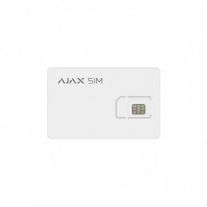 Ajax SIM Card - Pre-Configured SIM for Ajax Alarm Hubs
