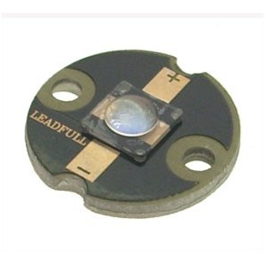 LED Round High Power Warm White 10mcd 120 Degree 20mm Diameter