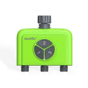 RainPoint Wireless Smart Wi-Fi 3-Zone Irrigation Timer (Device Only)