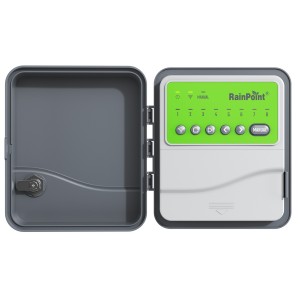 RainPoint Wi-Fi Irrigation Controller AC (8 Zones) - Outdoor Use
