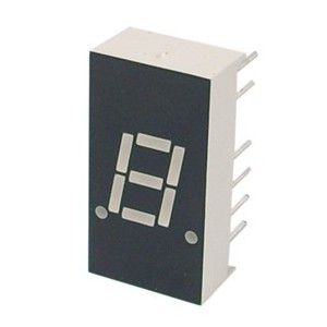 LED Display 7-Segment CA Yellow 2.0mcd 585mm 10-Pin BS-A313RD